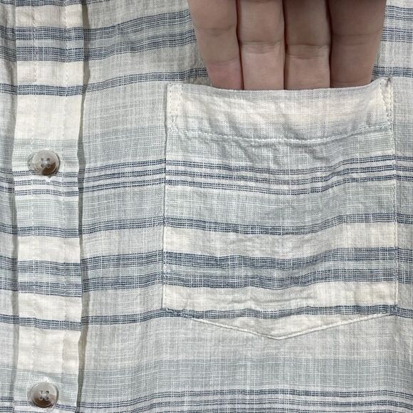 Marine Layer Stretch Selvage Men’s Short Sleeve Shirt size Marge (M/L) - Picture 7 of 10